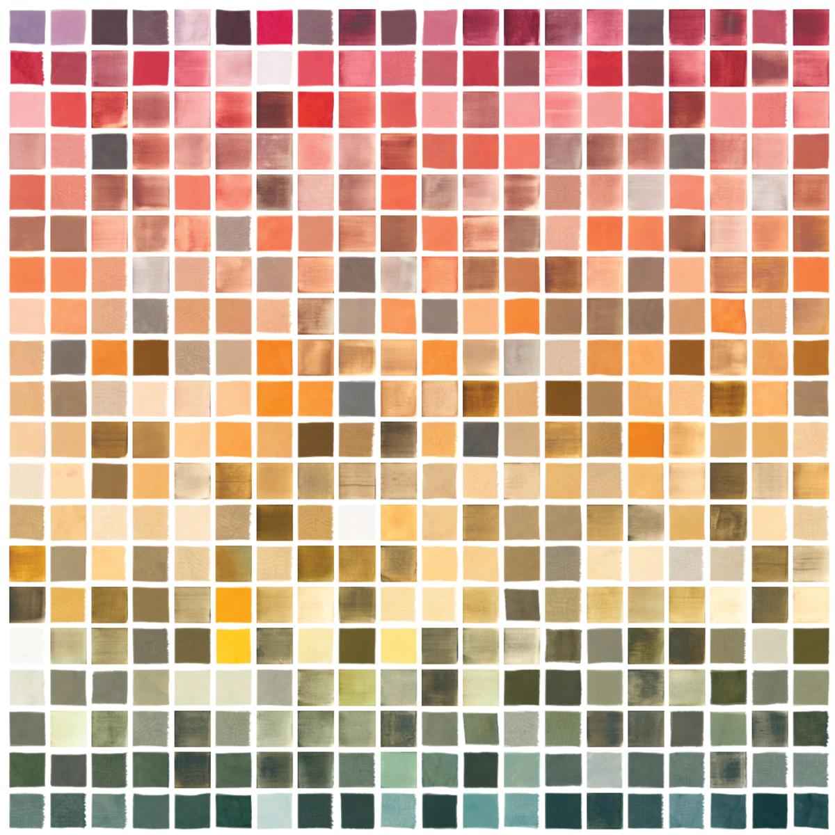 Color swatches from the Mushroom Color Atlas.
