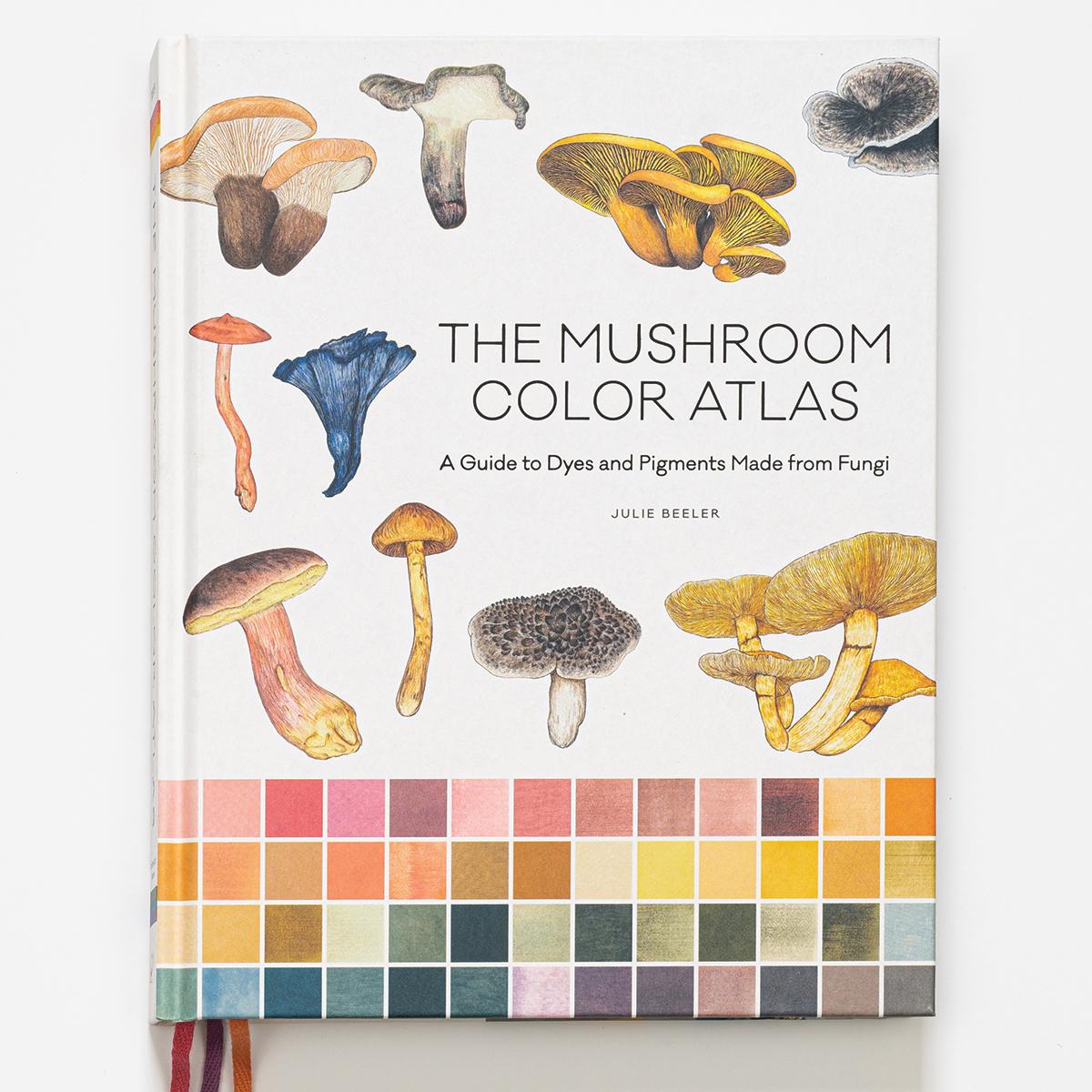 Cover of The Mushroom Color Atlas. Photographs by Mario Gallucci.